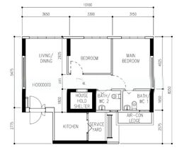 Blk 118A Alkaff Lakeview (Toa Payoh), HDB 3 Rooms #564079401
